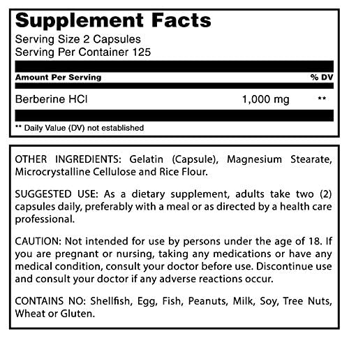 Amazing Nutrition Berberine Supplement with a measuring spoon