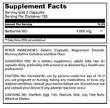 Amazing Nutrition Berberine Supplement with a measuring spoon