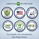Amazing Nutrition Ceylon Cinnamon Supplement 1200mg veggie capsules close-up