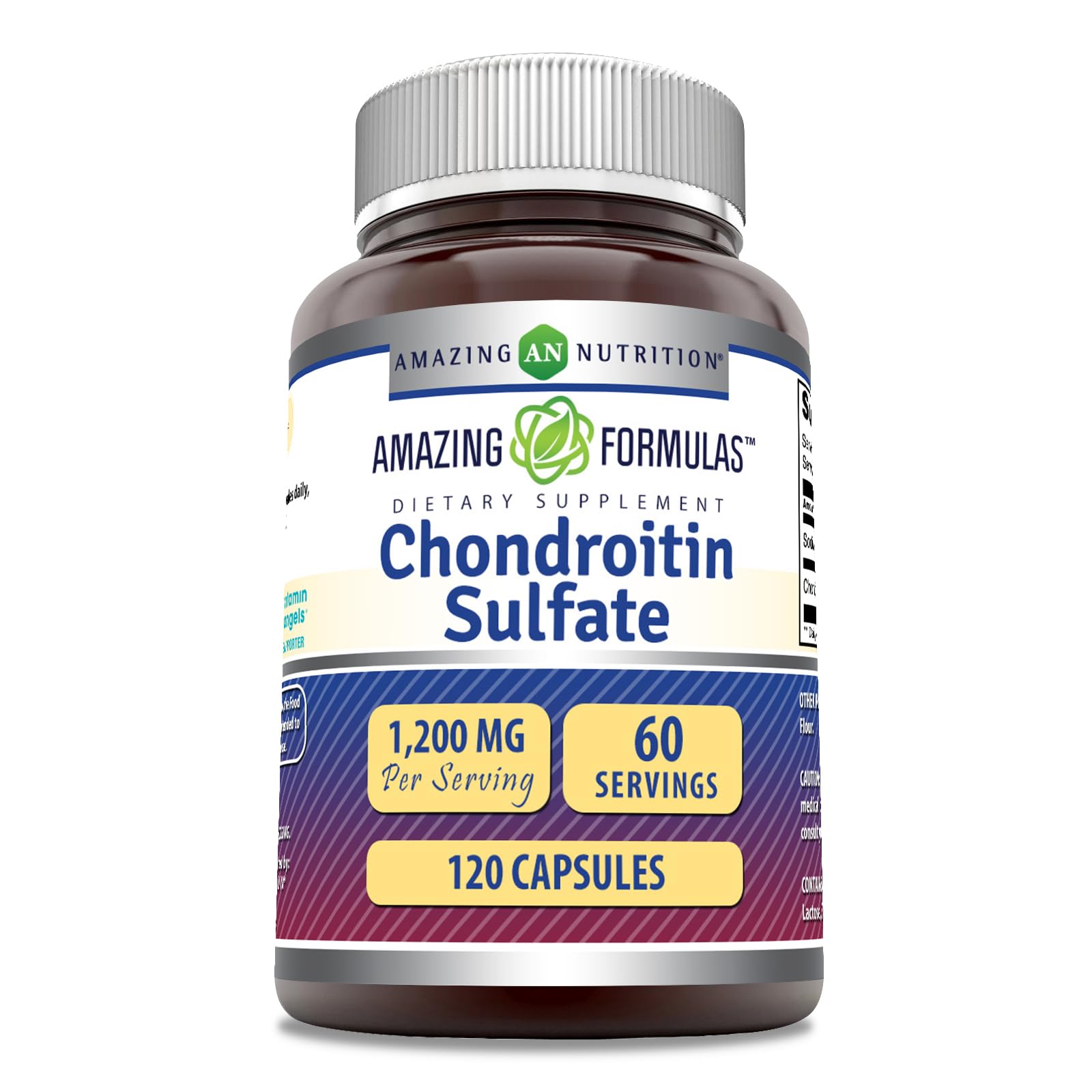 Amazing Nutrition Chondroitin Sulfate bottle front view