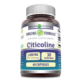 Amazing Nutrition Citicoline 1000 Mg Supplement front view