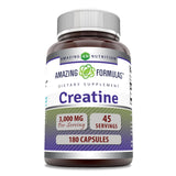 Amazing Nutrition Creatine Monohydrate 3000 mg capsules front view