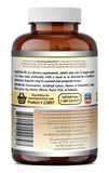Amazing Nutrition Dandelion Root Supplement 520mg nutritional information