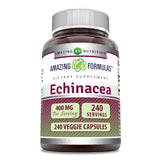 Amazing Nutrition Echinacea 400 Mg Supplement bottle front view