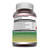 Amazing Nutrition Echinacea Supplement side view showing ingredients