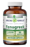 Amazing Nutrition Fenugreek Seed Supplement bottle front view