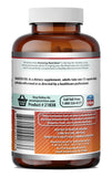 Amazing Nutrition Folic Acid 800 Mcg 240 Caps on a wooden table