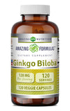 Amazing Nutrition Ginkgo Biloba Supplement bottle front view