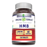 Amazing Nutrition HMB Supplement 2000mg bottle front view