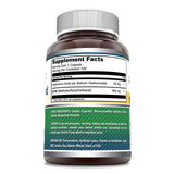 Amazing Nutrition Hyaluronic Acid & MSM 120 Capsules back view