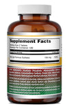 Amazing Nutrition Iron Supplement 130mg Ferrous Sulfate bottle side view
