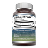 Amazing Nutrition L-Glutamine 500mg supplement bottle side view