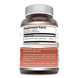 Amazing Nutrition L-Lysine supplement bottle side view