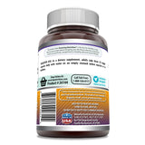 Amazing Nutrition L-Ornithine Supplement 1500mg side view of bottle