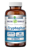 Amazing Nutrition L-Tryptophan 1000mg 60 Tablets front view