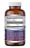 Amazing Nutrition L-Tyrosine 500 Mg Amino Acid Supplement on a wooden surface