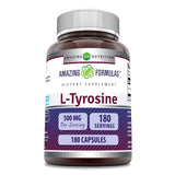 Amazing Nutrition L-Tyrosine 500 Mg supplement front view