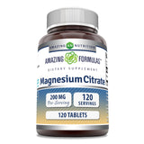 Amazing Nutrition Magnesium Citrate Supplement 200mg front view