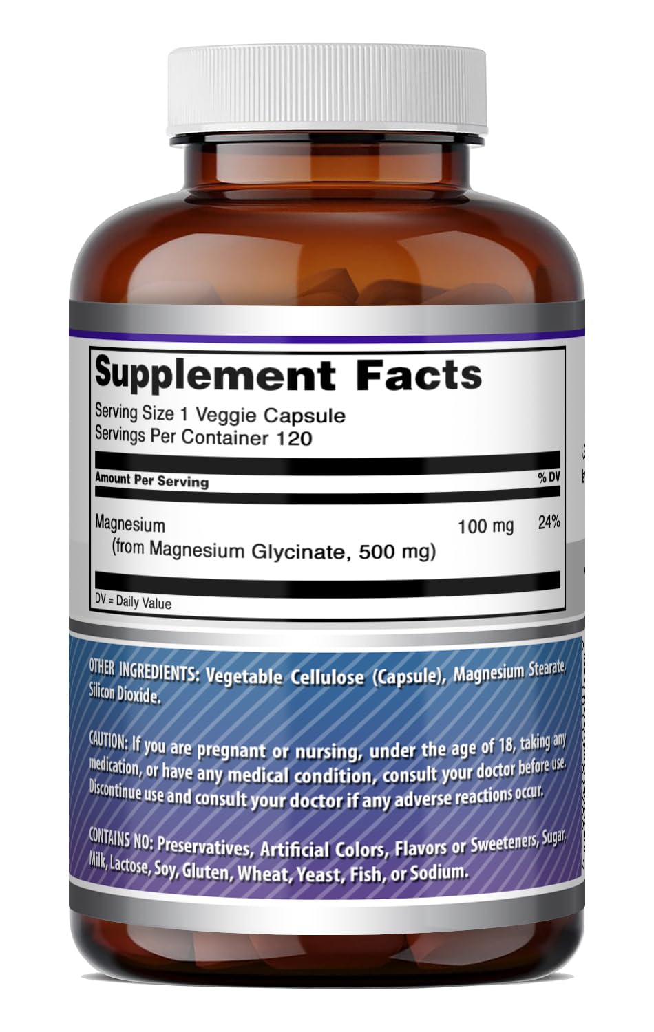 Amazing Nutrition Magnesium Glycinate 500mg product packaging