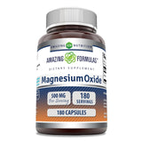 Amazing Nutrition Magnesium Oxide 500mg Supplement front view