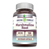 Amazing Nutrition Marshmallow Root Supplement bottle front view