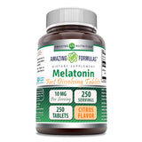 Amazing Nutrition Melatonin 10 Mg Citrus Fast Dissolving Tablets front view
