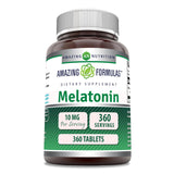 Amazing Nutrition Melatonin 10mg Sleep Supplement bottle front view