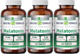 Amazing Nutrition Melatonin 10mg Tablets Pack of 3 - 120 Tablets