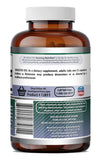 Amazing Nutrition Melatonin Supplement 5mg 240 Capsules on a wooden table