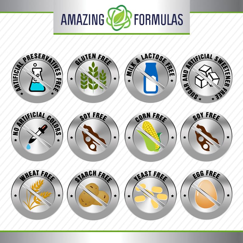 Amazing Nutrition Melatonin Supplement bottle top view