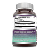 Amazing Nutrition MSM Supplement 2000mg back view