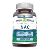 Amazing Nutrition NAC 600mg Supplement front view