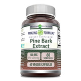 Amazing Nutrition Pine Bark Extract 100mg 60 Capsules front view