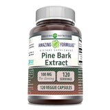 Amazing Nutrition Pine Bark Extract 100mg supplement bottle front view