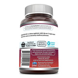 Amazing Nutrition Quercetin 500mg Veggie Capsules side view with label