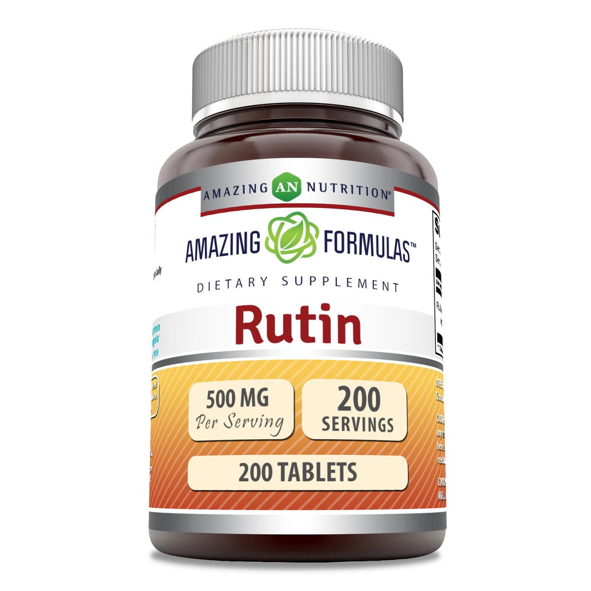Amazing Nutrition Rutin Supplement 500mg front view