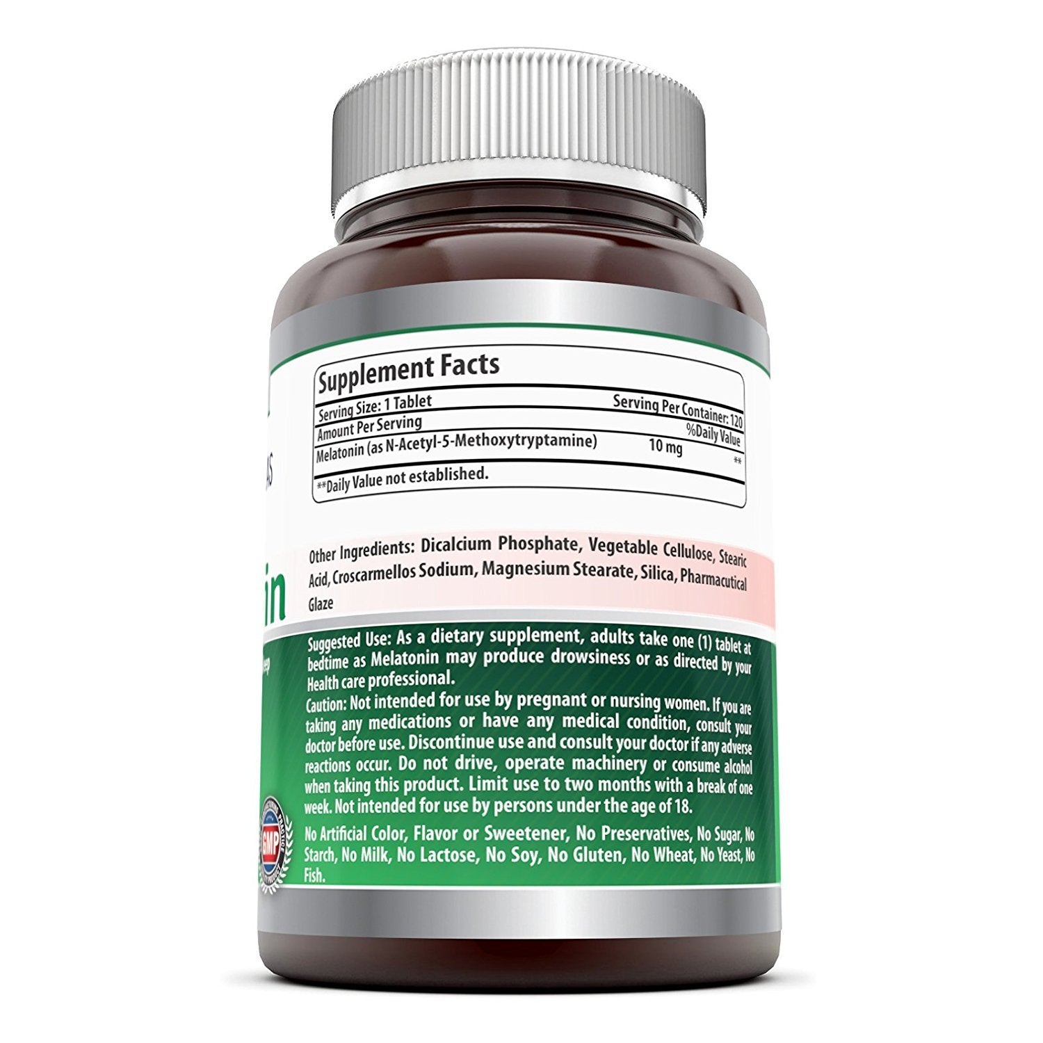 Amazing Nutrition Sleep Supplement packaging side view