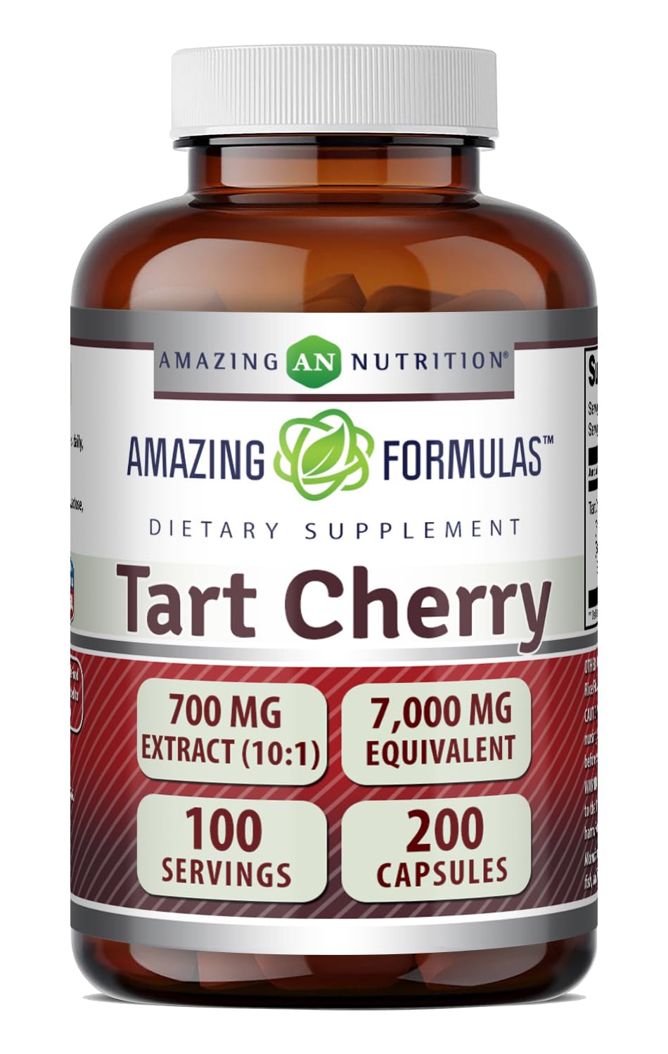 Amazing Nutrition Tart Cherry Extract 700mg front view