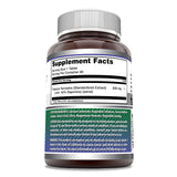 Amazing Nutrition Tribulus Terrestris 1000mg supplement side view