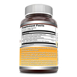 Amazing Nutrition Turmeric Curcumin Supplement side view showing label details