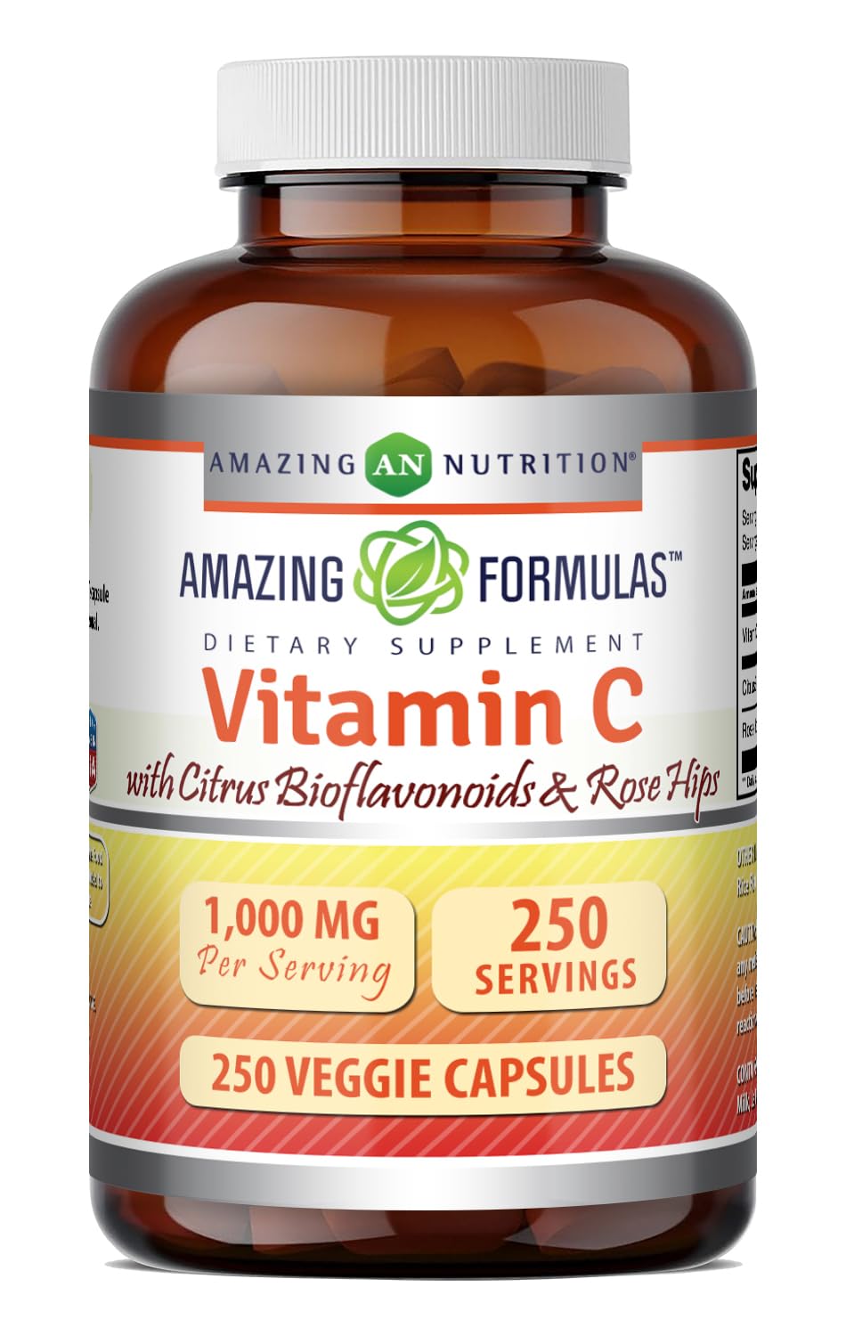 Amazing Nutrition Vitamin C 1000mg front view bottle