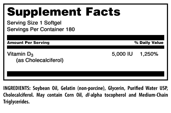 Amazing Nutrition Vitamin D3 Softgels close-up of softgel