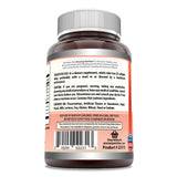 Amazing Nutrition Wild Alaskan Salmon Oil 2000 mg softgel side view with dosage details