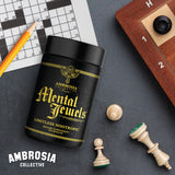 Ambrosia Mental Jewels capsules in a hand