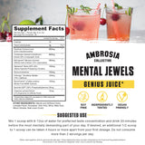 Ambrosia Mental Jewels Cherry Limeade Powder packaging