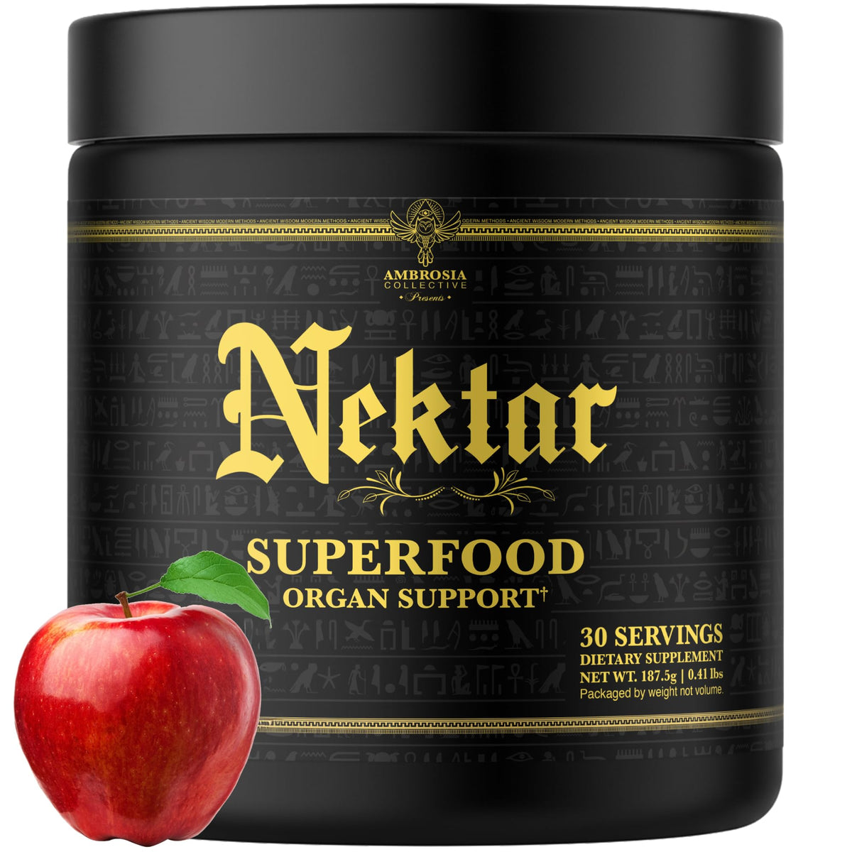 Ambrosia Nektar Superfood Powder 222g front view