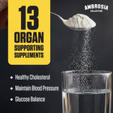 Ambrosia Nektar Superfood Powder packaging