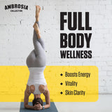 Ambrosia Nektar Superfood Powder scoop with powder