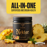Ambrosia Nektar Superfood Powder serving suggestion