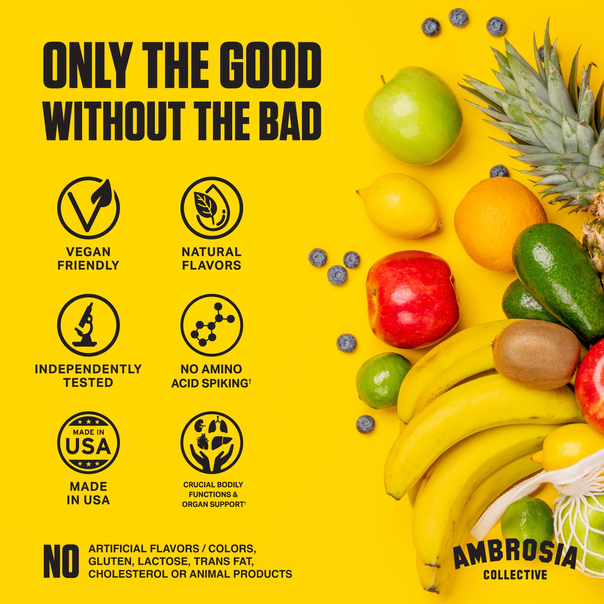 Ambrosia Nektar Superfood Powder Strawberry Lychee flavour